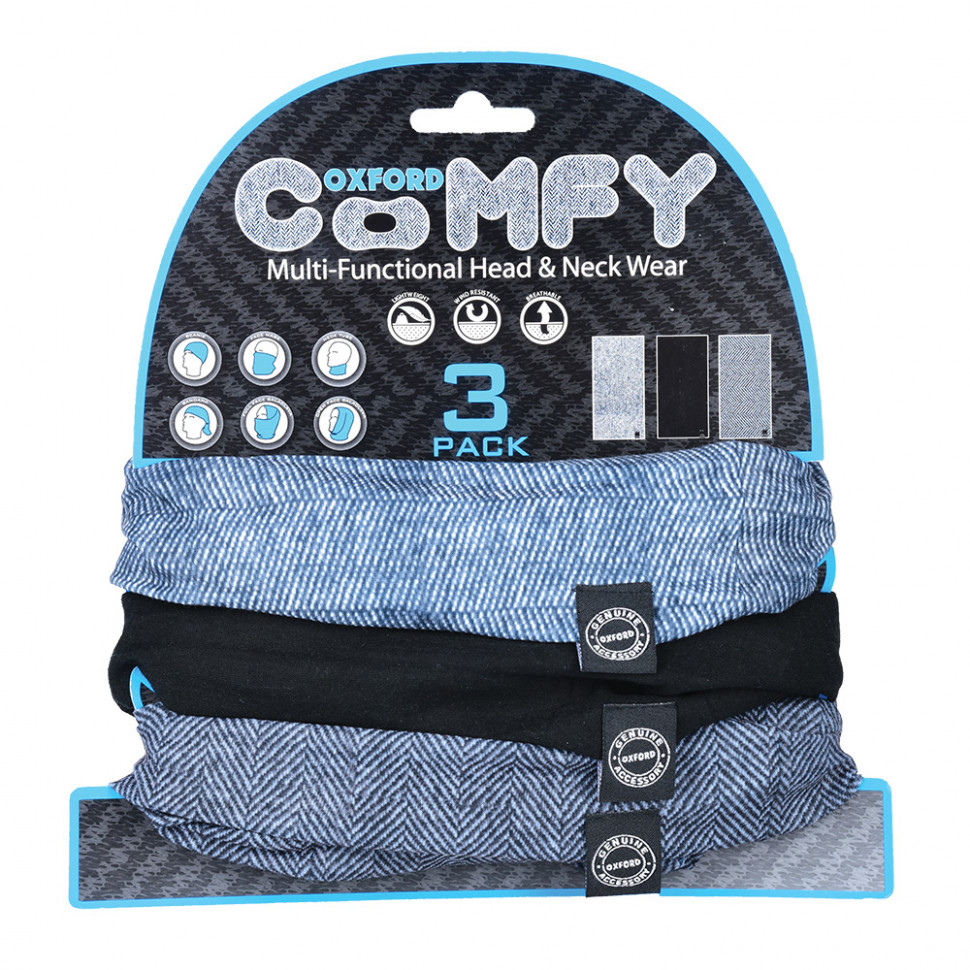 Бафф Oxford Comfy Herringbone 3-Pack (NW110)