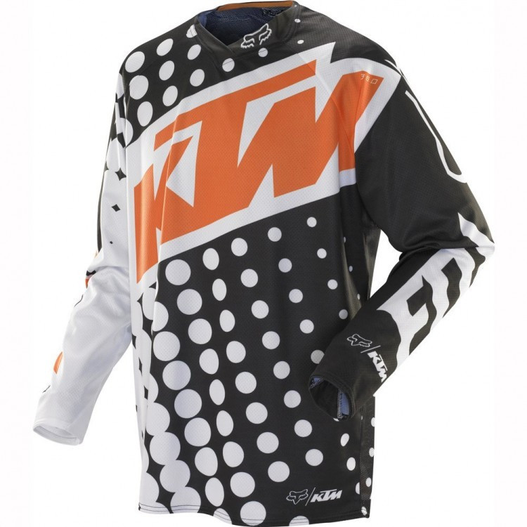 Комплект кроссовой формы FOX KIT 360 KTM Black/White