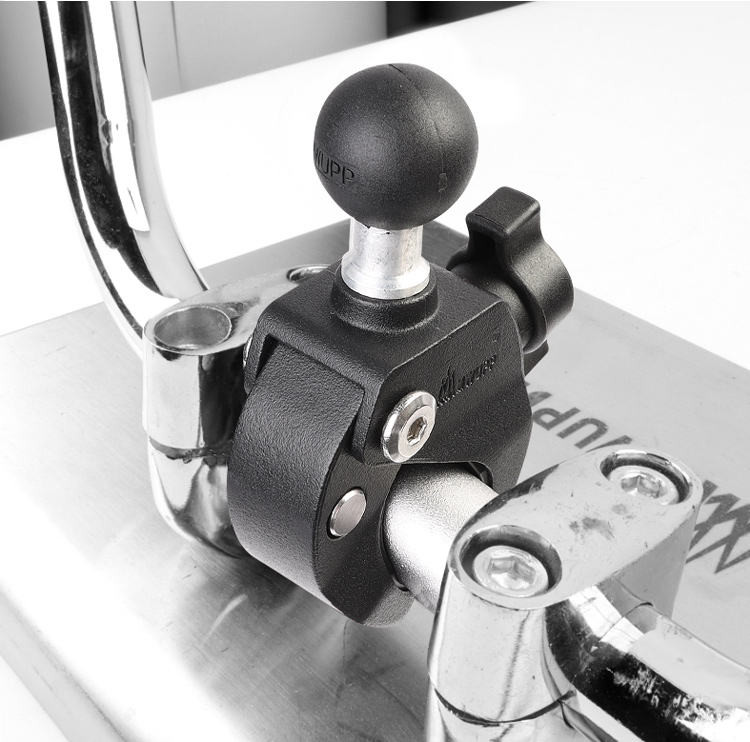 Зажимное крепление с шаром на трубу 17-37 мм OsoPro Mounts (RAM совместимо) (DLG26)