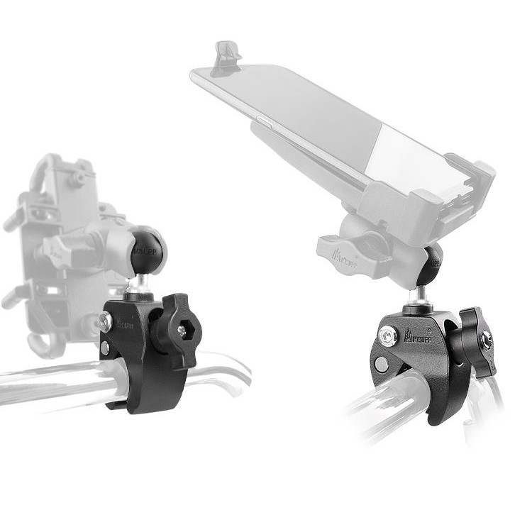 Зажимное крепление с шаром на трубу 17-37 мм OsoPro Mounts (RAM совместимо) (DLG26)