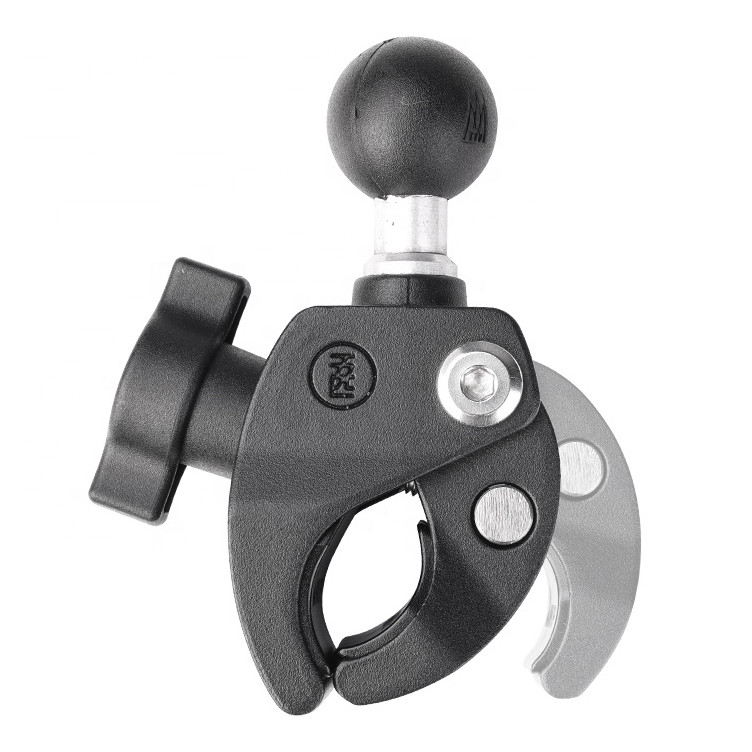 Зажимное крепление с шаром на трубу 17-37 мм OsoPro Mounts (RAM совместимо) (DLG26)