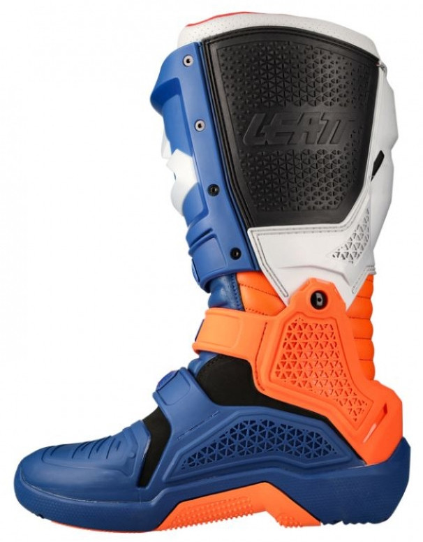 Мотоботы Leatt 4.5 Boot Enduro Orange/Blue/Yellow