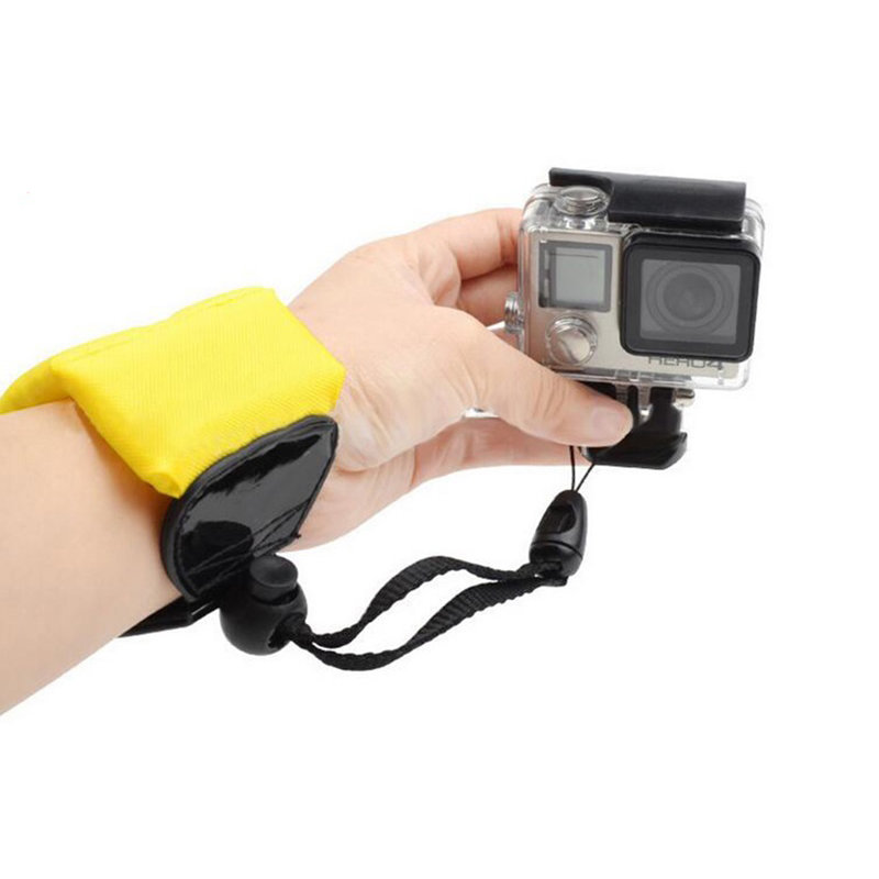 Ремешок-поплавок на запястье MSCAM Dive Strap Yellow для экшн камер GoPro, Sony, SJCAM, DJI