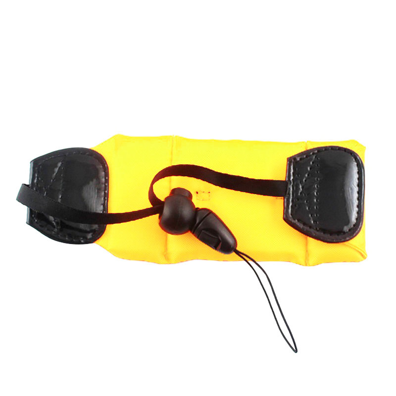 Ремешок-поплавок на запястье MSCAM Dive Strap Yellow для экшн камер GoPro, Sony, SJCAM, DJI