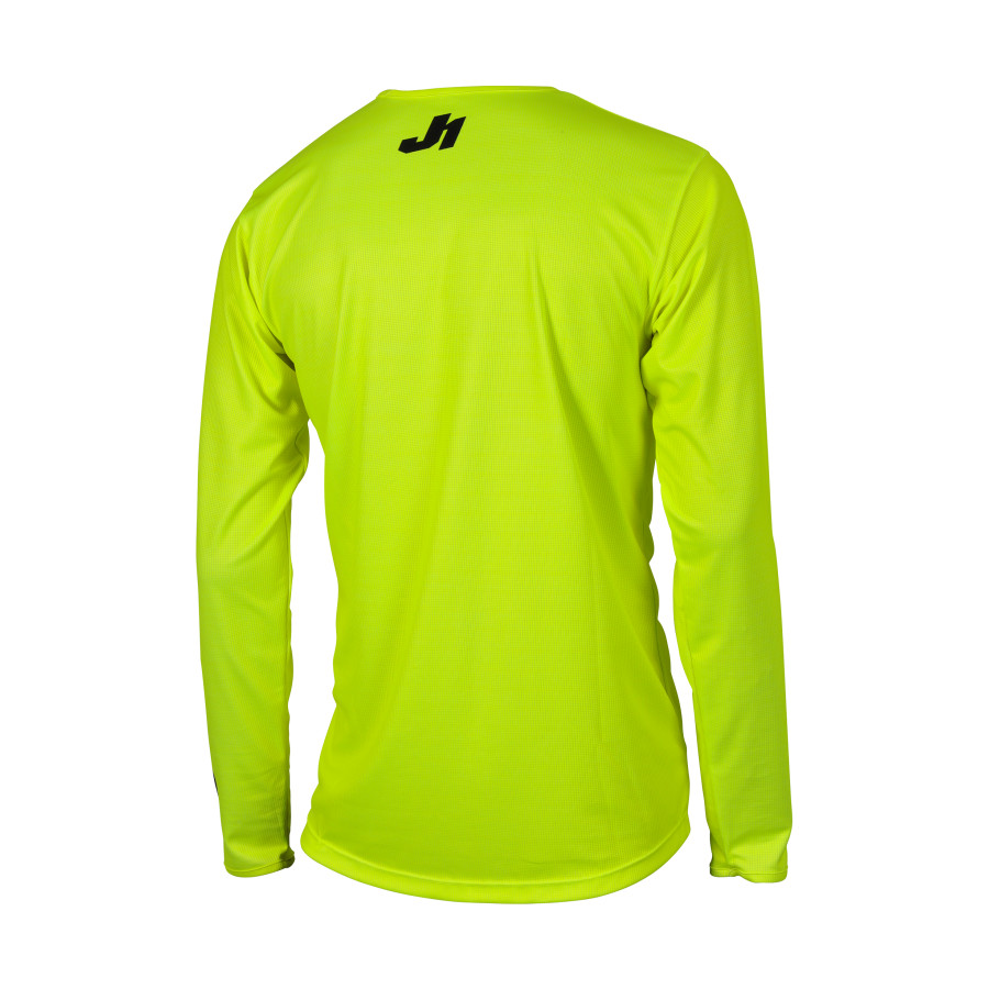 Мотоджерсі Just1 J-Essential Jersey Solid Fluo Yellow