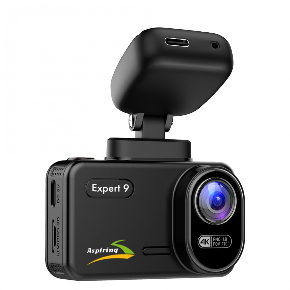Відеореєстратор Aspiring Expert 9 Speedcam, Dual, WI-FI, GPS, 2K (EX123SS)