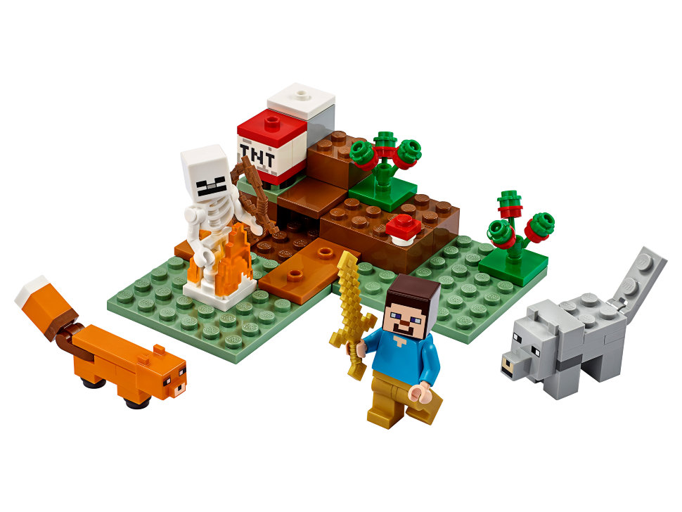 Конструктор Lego Minecraft: пригоди в тайзі (21162)