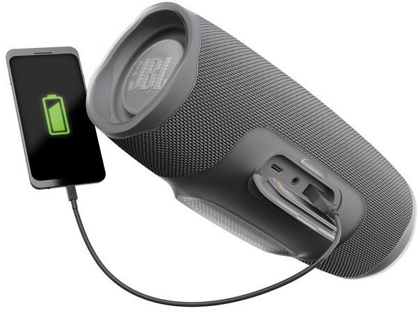 Портативна система JBL Charge 4 Gray (JBLCHARGE4GRY)