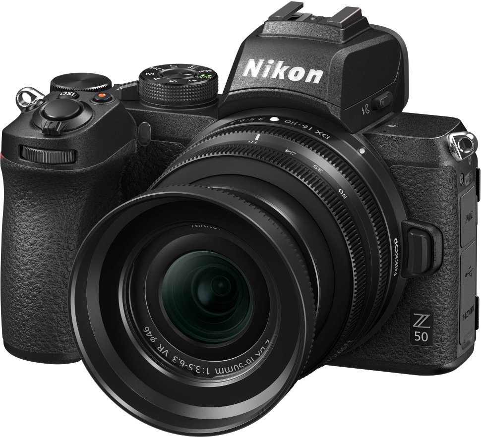 Камера Nikon Z50 + 16-50mm VR + FTZ Adapter Kit (VOA050K004)