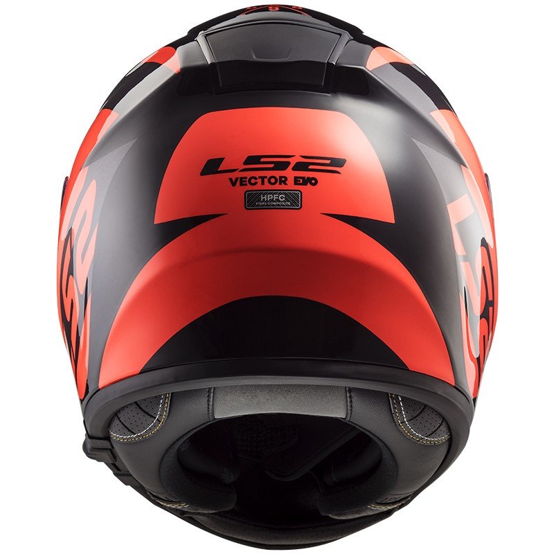 Мотошлем LS2 FF397 Wavy Black Fluo Orenge