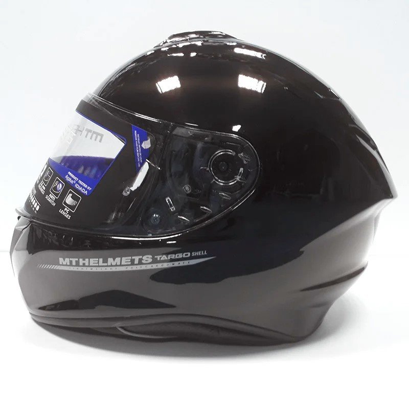 Мотошлем MT Helmets Targo Solid Black Gloss