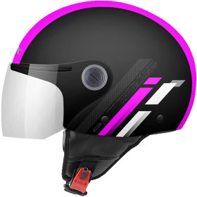 Мотошлем MT Helmets Street Scope Gloss Fluor Pink