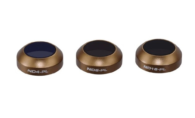 Набор фильтров PolarPro ND4/PL, ND8/PL, ND16/PL Cinema для DJI Mavic Pro (MVC-CS-VIVID)