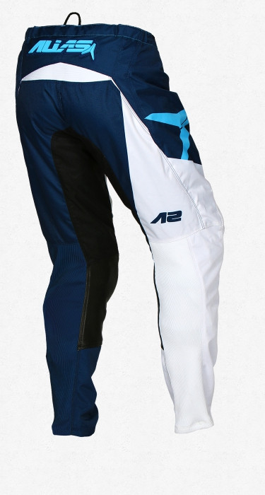 Мотоштаны Alias A2 Blocked White/Blue