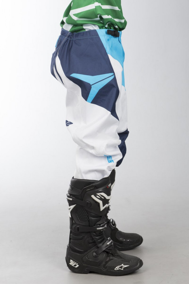 Мотоштаны Alias A2 Blocked White/Blue
