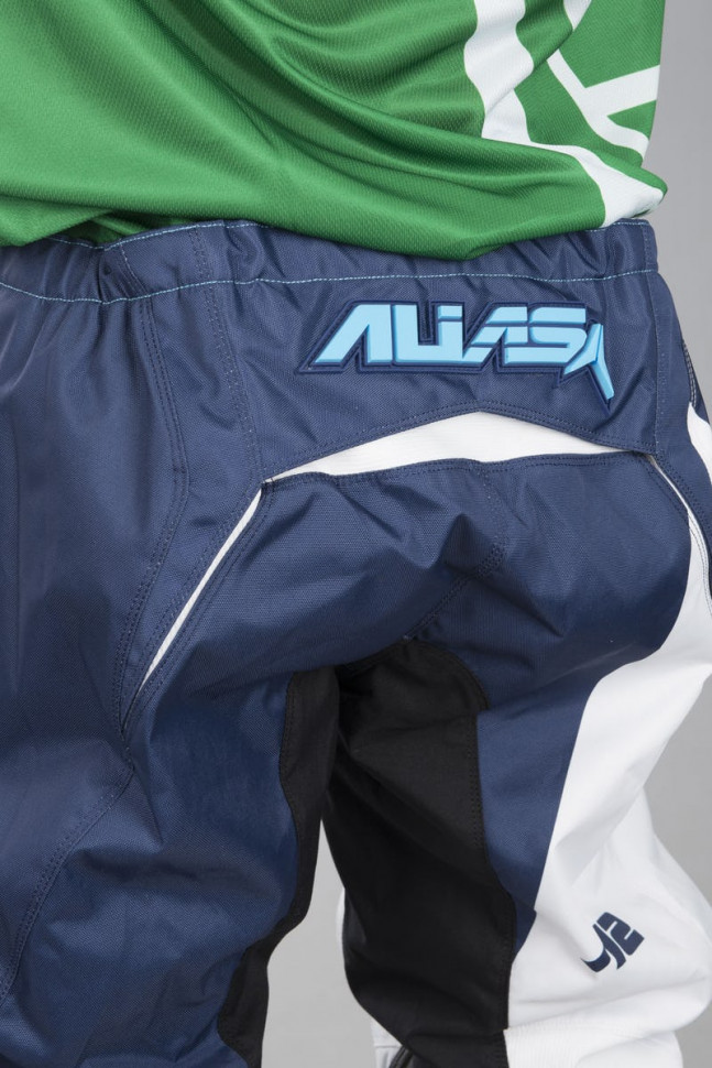 Мотоштаны Alias A2 Blocked White/Blue