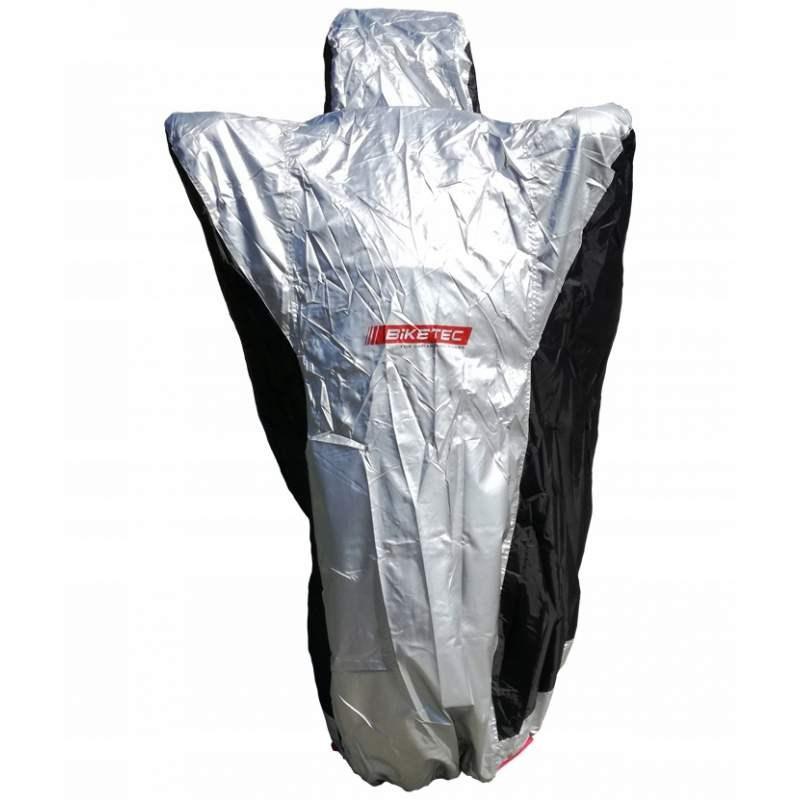 Моточехол Biketec Aquatec Top Box Black/Silver XL (00-00236918.XL)