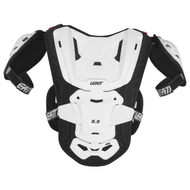 Детская мотозащита тела Leatt Chest Protector 5.5 Pro HD Junior White