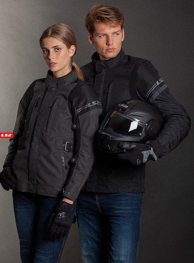 Мотокуртка женская LS2 Petrol Lady Jacket Dark Grey/Black