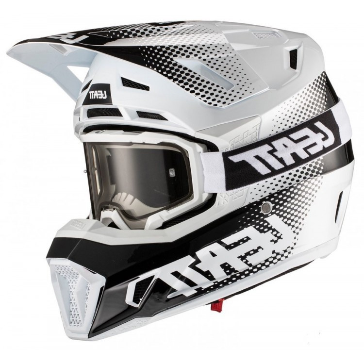 Мотошлем Leatt Helmet GPX 7.5 V22 + Goggle White