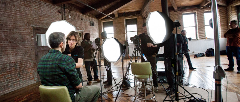 Видеосвет GVM SD200D LED c софтбоксом (GVM SD200D-SET1)