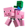 Конструктор Lego Minecraft: большие фигурки, Свинья и Зомби-ребёнок (21157)
