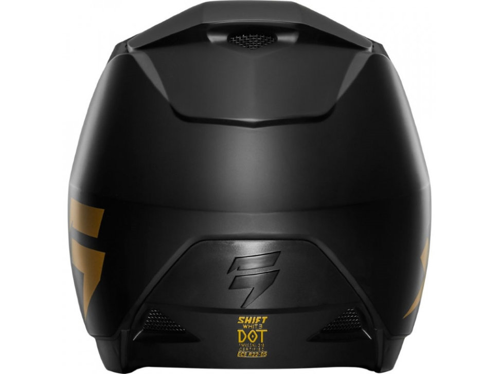 Мотошлем Shift Whit3 Helmet Black/Gold
