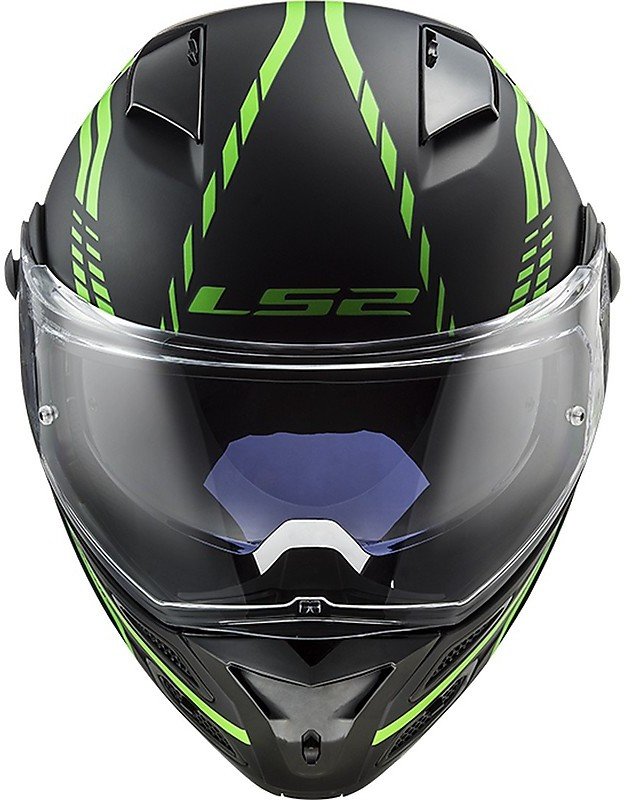 Мотошлем LS2 FF324 Metro Evo Firefly Matt Glow Green P/J