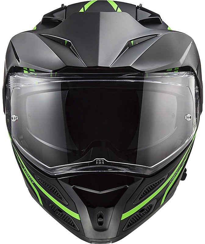 Мотошлем LS2 FF324 Metro Evo Firefly Matt Glow Green P/J