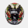Мотошлем MT Helmets Revenge Skull & Roses Gloss Black /Red