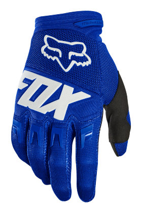 Мужские мотоперчатки Fox Dirtpaw Race Glove Blue/White