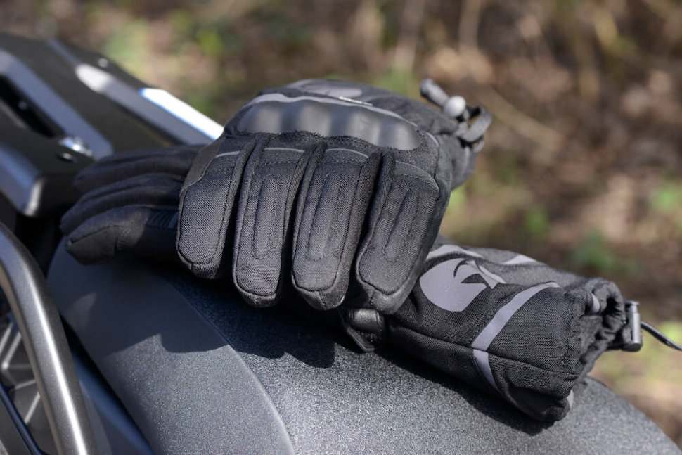 Мотоперчатки влагостойкие Oxford Montreal 1.0 MS Glove Stealth Black