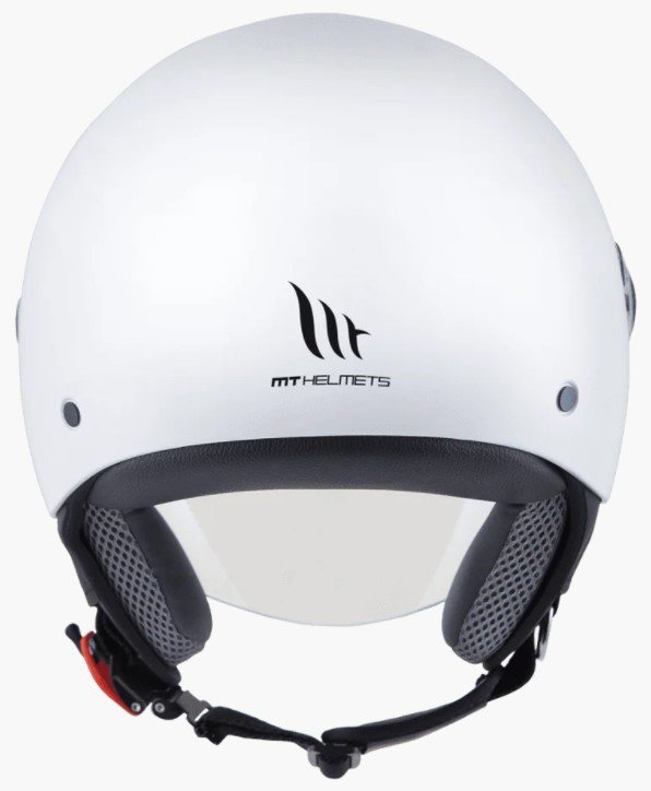 Мотошлем MT Helmets Street Solid Gloss Pearl White
