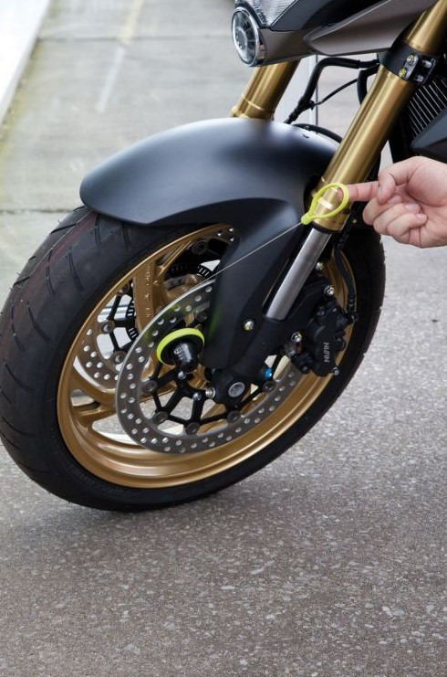 Мотозамок на диск ABUS 68 Granit Victory X-Plus Roll-Up (565649)