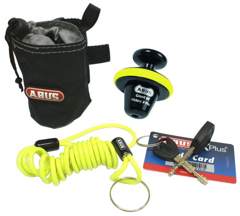 Мотозамок на диск ABUS 68 Granit Victory X-Plus Roll-Up (565649)