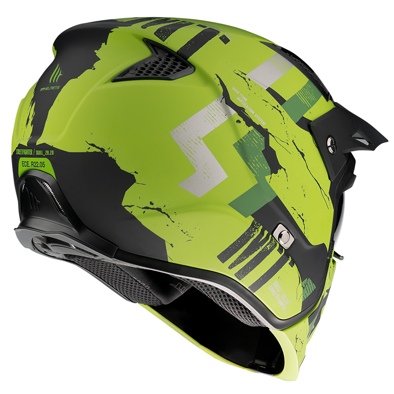 Мотошлем MT Helmets Streetfighter SV Twin Matt Green