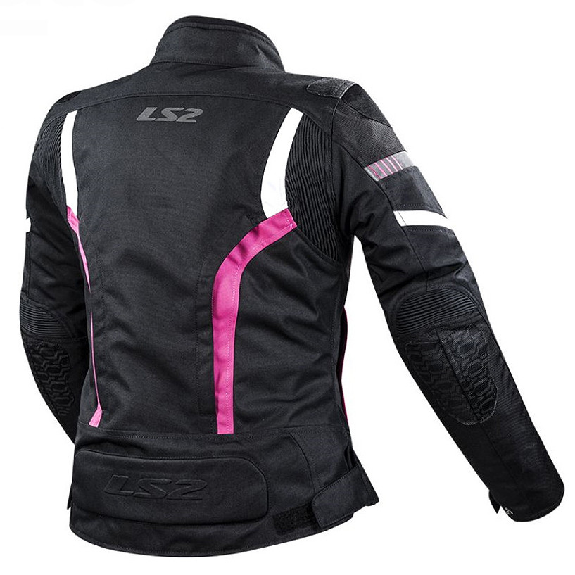 Мотокуртка жіноча LS2 Gate Lady Jacket Black/Pink