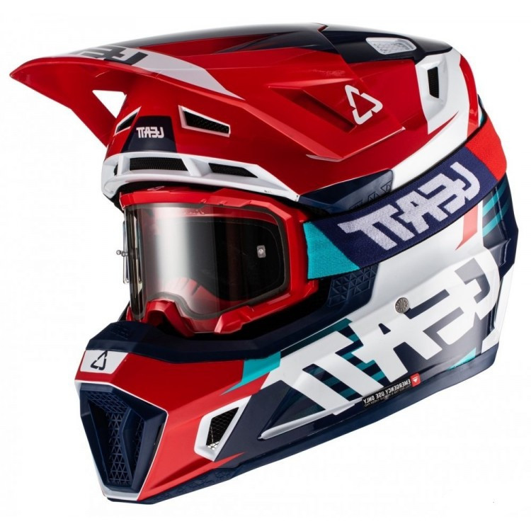 Мотошлем Leatt Helmet GPX 7.5 V22 + Goggle Royal