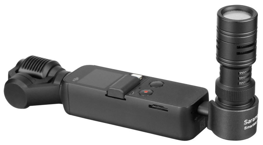 Микрофон для DJI Osmo Pocket Saramonic SmartMic+ OP