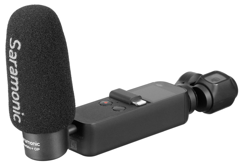 Микрофон для DJI Osmo Pocket Saramonic SmartMic+ OP
