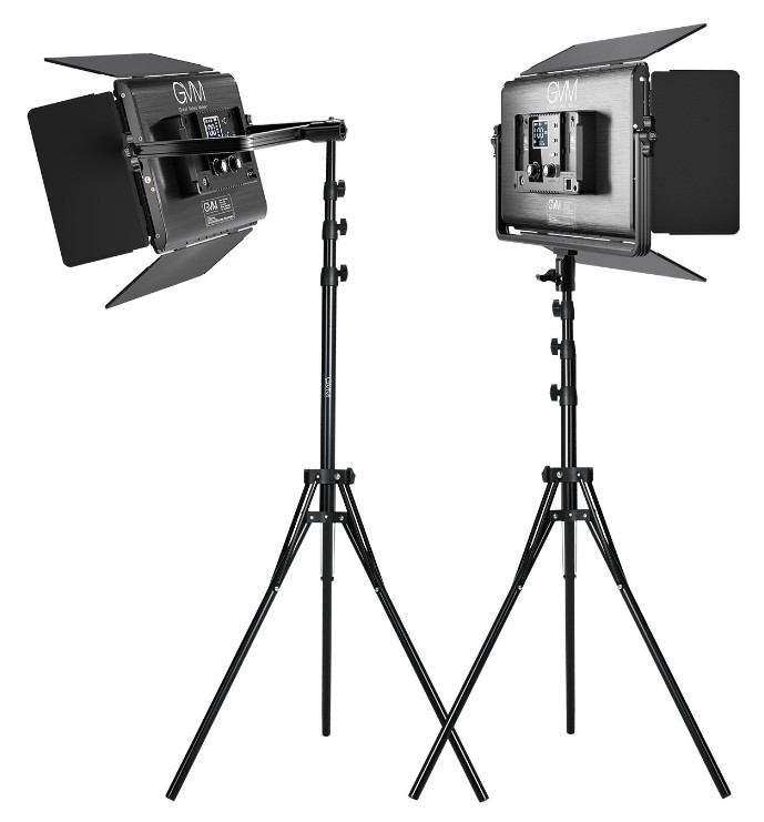 Набір відеосвітла GVM 1500D LED на 2 освітлювачі (GVM-1500D-2L)
