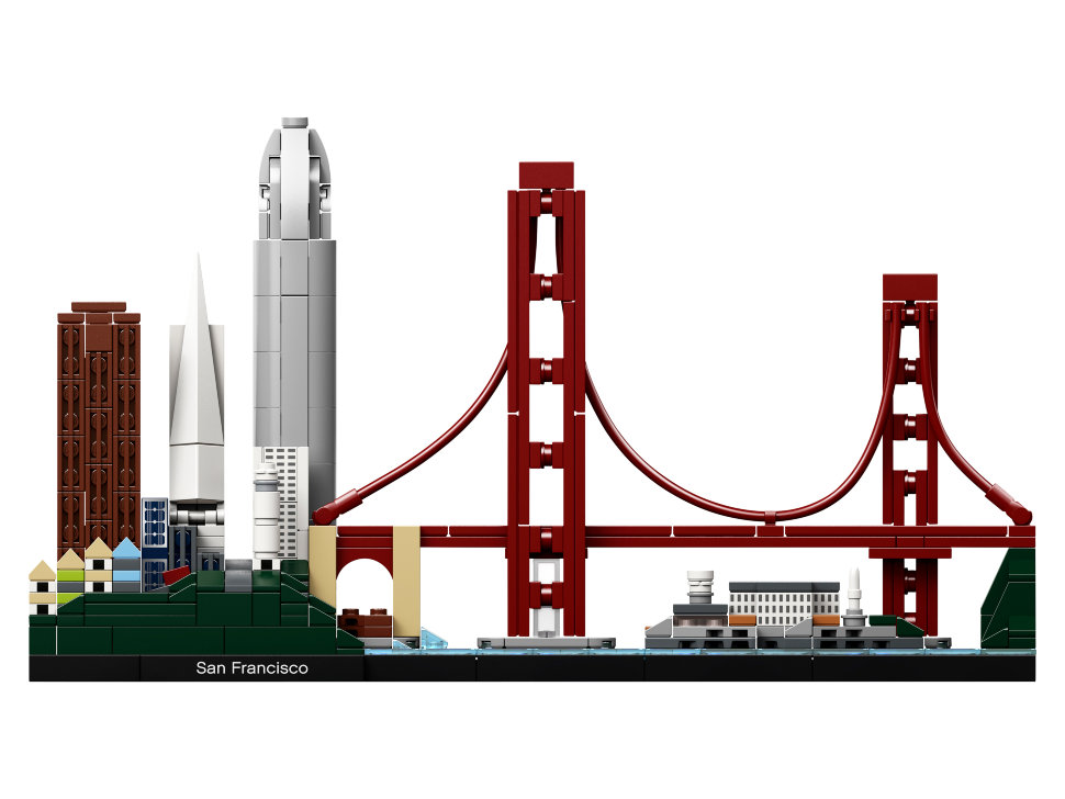 Конструктор Lego Architecture: Сан-Франциско (21043)