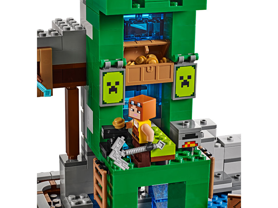 Конструктор Lego Minecraft: шахта крипера (21155) - купить в Украине ...
