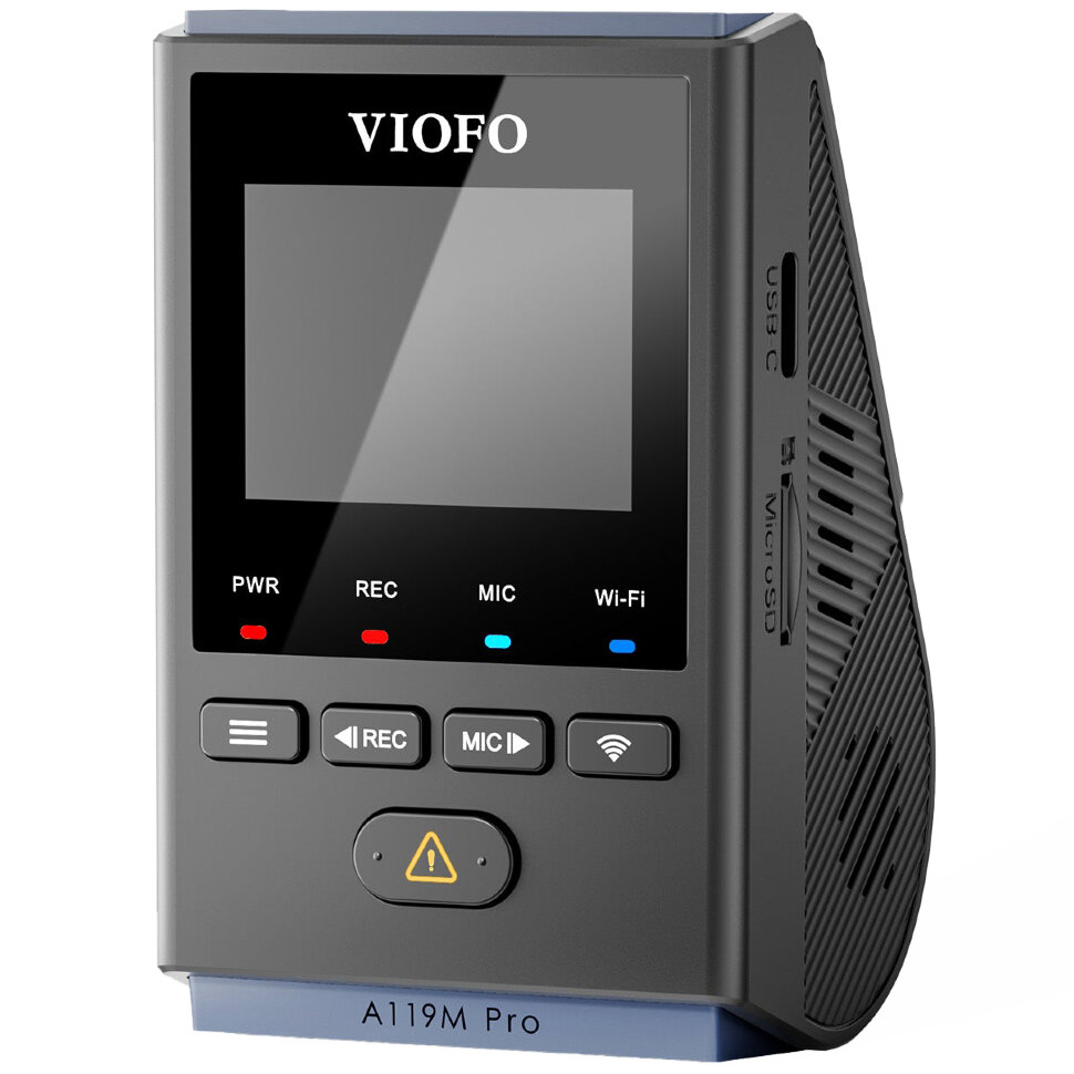 Відеореєстратор Viofo A119M Pro 4K з Wi-Fi 6, GPS