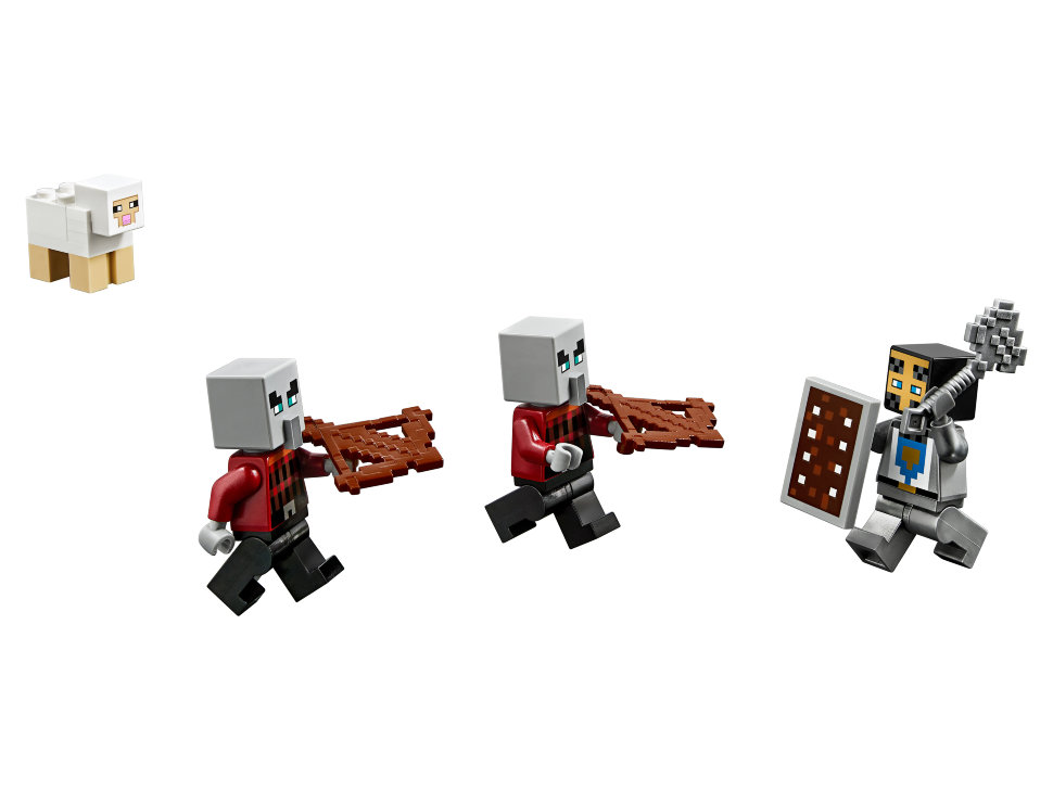 Конструктор Lego Minecraft: аванпост разбойников (21159)