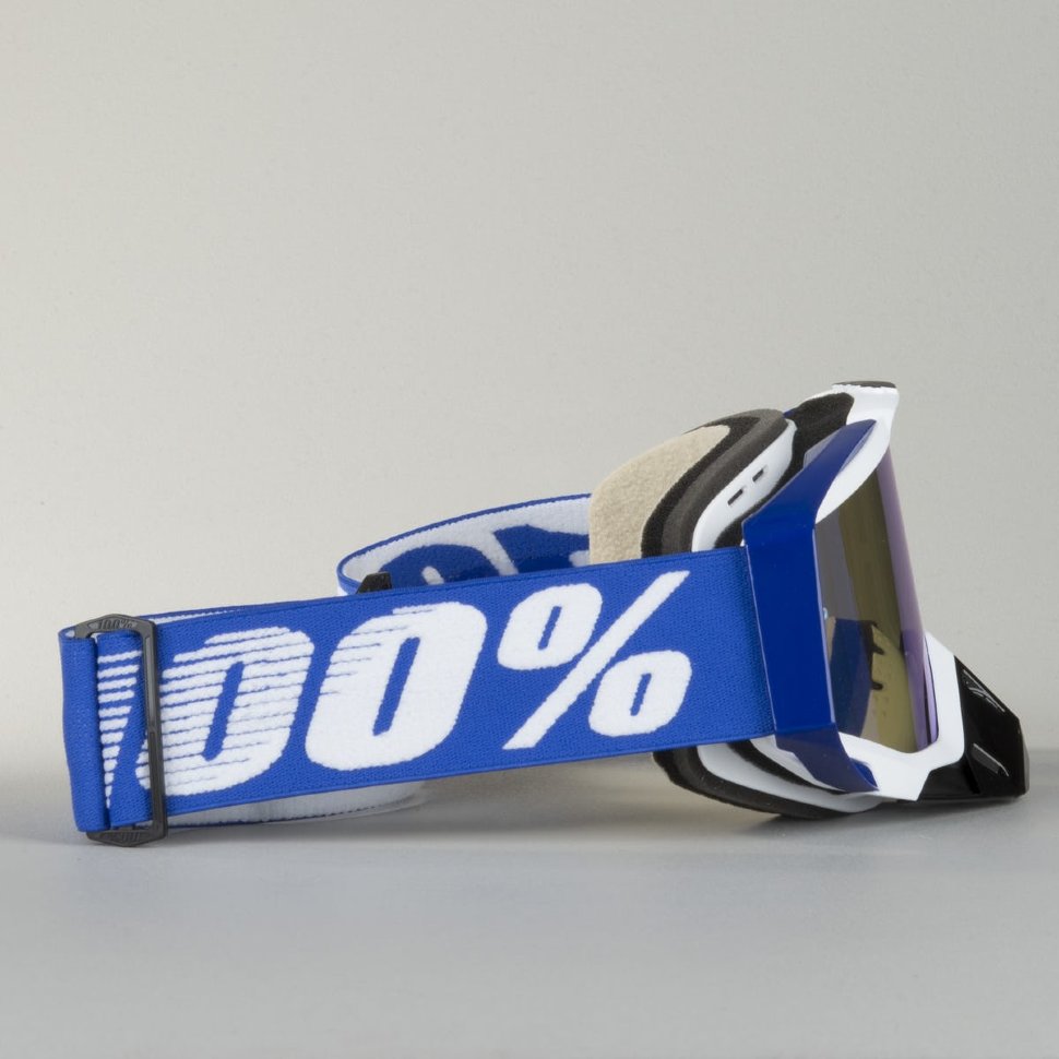 Мото очки 100% Racecraft Cobalt Blue Mirror Lens Blue (50110-002-02)