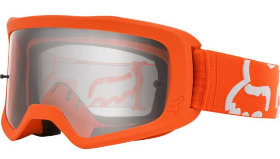 Детские мото очки FOX Yth Main II Race Flo Orange Clear Lens (24007-824-OS)