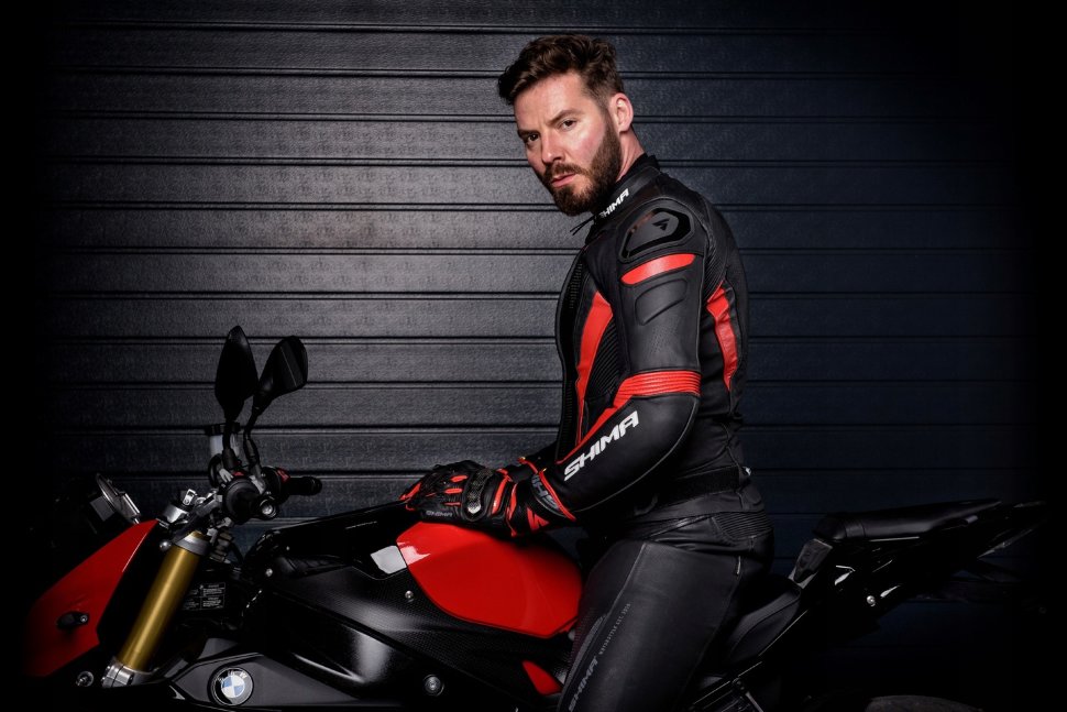 Мотокуртка Shima Chase Black/White