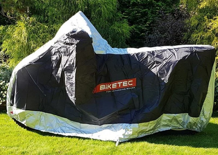 Моточехол Biketec Aquatec Black/Silver S (00-00233961.S)