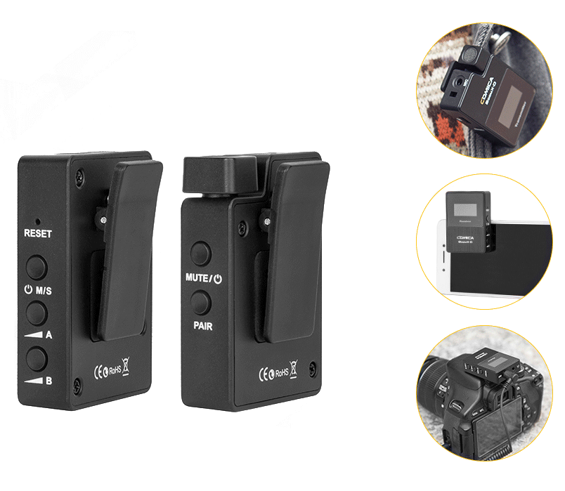 Радиосистема Comica BoomX D2 (TX+TX+RX)